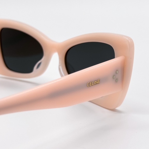 NEW CELINE CL40236I 72A BUTTERFLY PINK GREY WOMEN SUNGLASSES CELINE - Picture 8 of 11